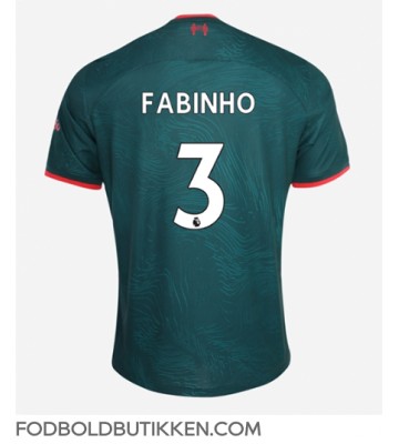 Liverpool Fabinho #3 Tredjetrøje 2022-23 Kortærmet